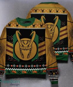 The Christmas Variant Loki ,Ugly Sweater 3D Printed Christmas Gift Party