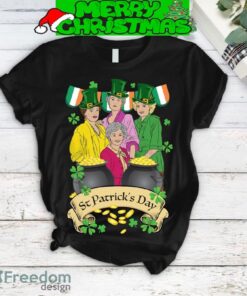 The Golden Girls St. Patrick’s Day Black Fleece Pajamas Set For Christmas - The Golden Girls St. Patrick’s Day Black Fleece Pajamas Set-2
