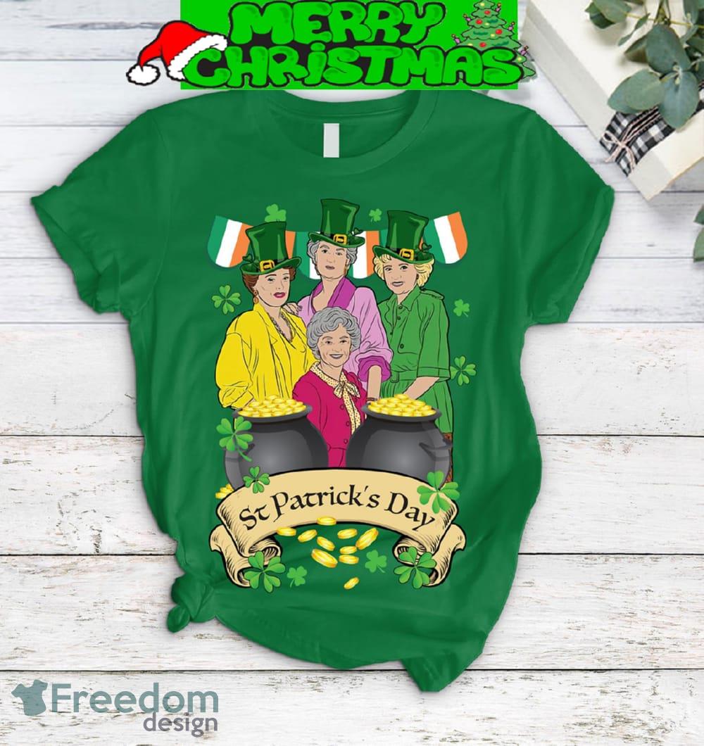 The Golden Girls St. Patrick’s Day Fleece Pajamas Set Green All Over Print Christmas Gift image The Golden Girls St. Patrick’s Day Fleece Pajamas Set Green All Over Print Christmas Gift - The Golden Girls St. Patrick’s Day Fleece Pajamas Set Green-2