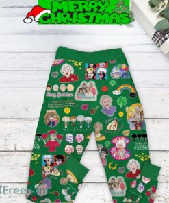 The Golden Girls St. Patrick’s Day Fleece Pajamas Set Green All Over Print Christmas Gift image The Golden Girls St. Patrick’s Day Fleece Pajamas Set Green All Over Print Christmas Gift - The Golden Girls St. Patrick’s Day Fleece Pajamas Set Green-3