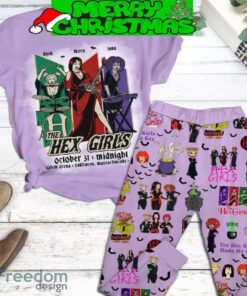 The Hex Girls Made Me Gay Fleece Pajamas Set Full Print Christmas For Women