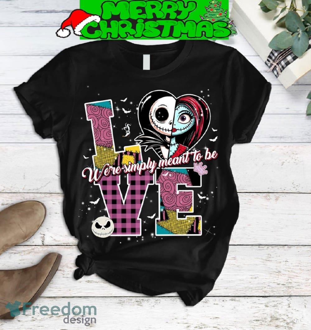 The Nightmare Before Christmas Couple Valentine Fleece Pajamas Set All Over Print Christmas Gift image The Nightmare Before Christmas Couple Valentine Fleece Pajamas Set All Over Print Christmas Gift - The Nightmare Before Christmas Couple Valentine Fleece Pajamas Set-2