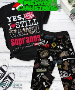 The Sopranos Bada Boom Fan Fleece Pajamas Set Christmas For Family