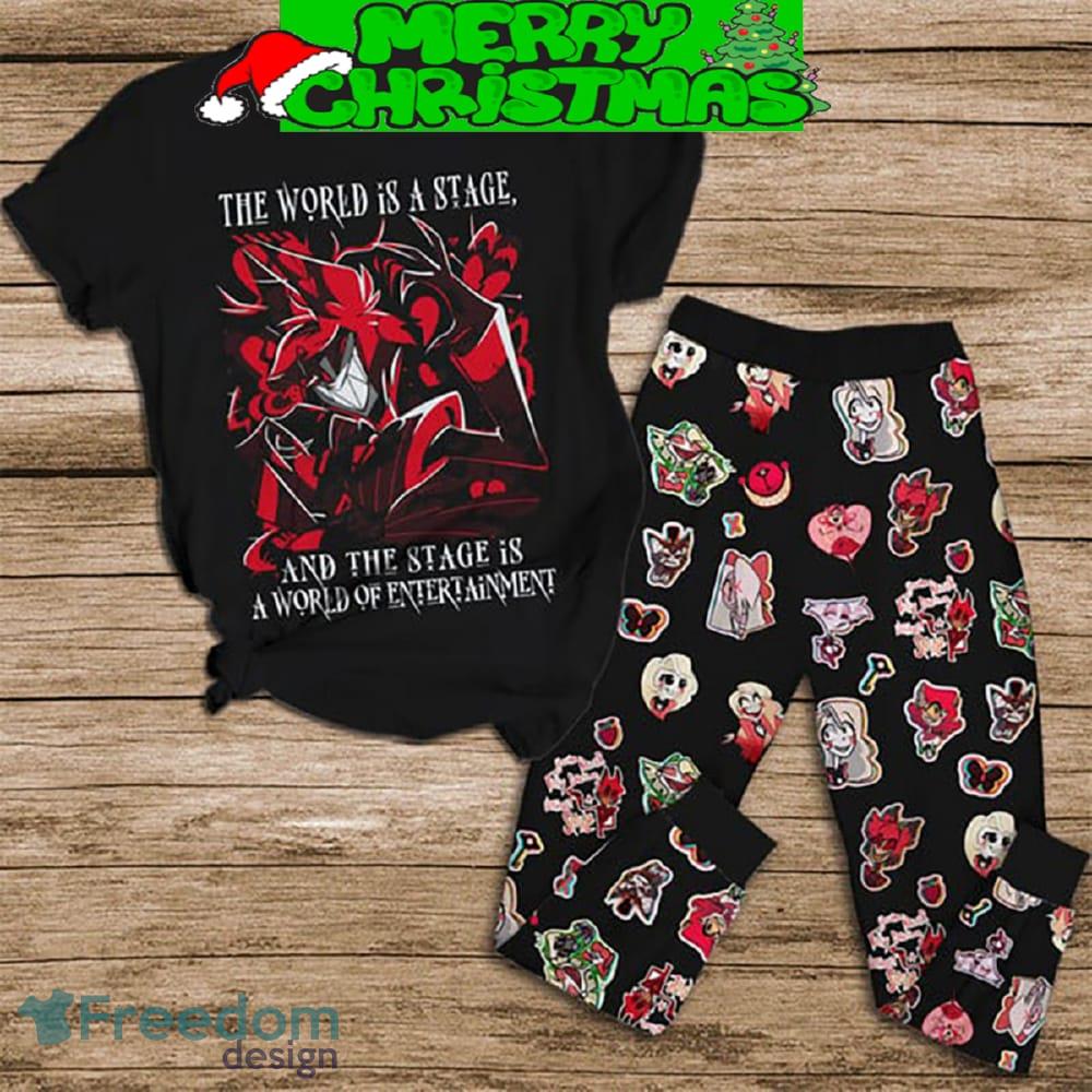 The World Is A Stage And The Stage Is A World Of Entertainment Pajamas Set Men Women For Fans image The World Is A Stage And The Stage Is A World Of Entertainment Pajamas Set Men Women For Fans - The World Is A Stage And The Stage Is A World Of Entertainment Pajamas Set-1