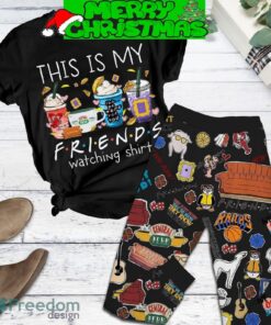This Is My Friends Watching Shirt Central Perk Pajamas Set Gift Family - This Is My Friends Watching Shirt Central Perk Pajamas Set-2