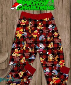 This Is My Hallmark Christmas Movies Winnie The Pooh Pajamas Set Full Print Christmas For Women - This Is My Hallmark Christmas Movies Winnie The Pooh Pajamas Set-2