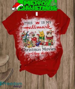 This Is My Hallmark Christmas Movies Winnie The Pooh Pajamas Set Full Print Christmas For Women - This Is My Hallmark Christmas Movies Winnie The Pooh Pajamas Set-3