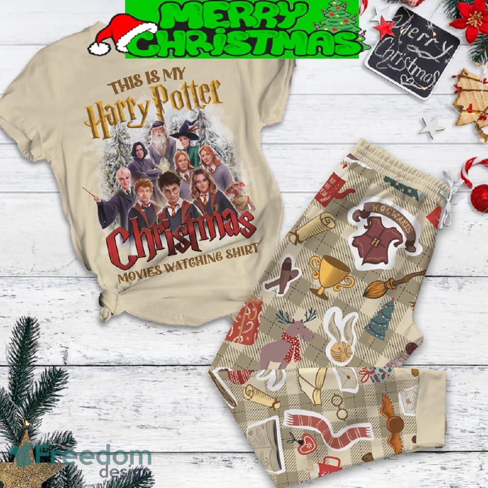 This Is My Harry Potter Christmas Movies Watching Shirt Pajamas Set Christmas For Family image This Is My Harry Potter Christmas Movies Watching Shirt Pajamas Set Christmas For Family - This Is My Harry Potter Christmas Movies Watching Shirt Pajamas Set-1