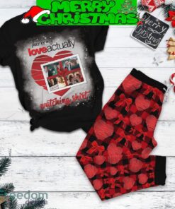 This Is My Love Actually Watching Shirt Pajamas Set For Women Gift Christmas