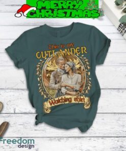 This Is My Outlander Watching Shirt Dinna Fash Fleece Pajamas Set All Over Print Christmas Gift - This Is My Outlander Watching Shirt Dinna Fash Fleece Pajamas Set-2