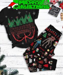This Is My Stranger Things Christmas Movie Watching Shirt Fleece Pajamas Set Men Women For Fans