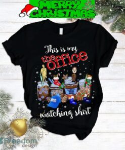 This Is My The Office Watching Shirt Threat Level Midnight Pajamas Set Gift Family - This Is My The Office Watching Shirt Threat Level Midnight Pajamas Set-2
