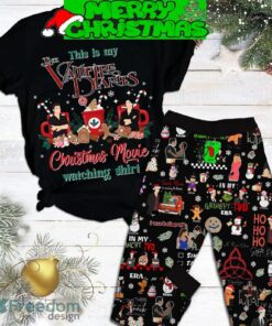 This Is My The Vampire Diaries Christmas Movies Watching Shirt Pajamas Set For Christmas