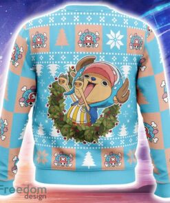 Timeskip Tony Tony Chopper One Piece Knitted Christmas Sweater Trending Holidays For Men Women Fans - Timeskip Tony Tony Chopper One Piece Ugly Christmas Sweater_2