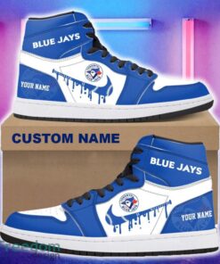 Toronto Blue Jays AJ1 Hightop Shoes New For Men Women Gift Air Jordan Hightop Sneaker Custom Name Toronto Blue Jays AJ1 Hightop Shoes New For Men Women Gift Air Jordan Hightop Sneaker Custom Name