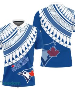 Toronto Blue Jays Polynesian Pattern Polo Shirt Toronto Blue Jays Polynesian Pattern Polo Shirt