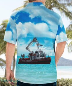 Toronto Fire Services William Lyon Mackenzie (fireboat) Beach Shirt For Team Product Photo 2