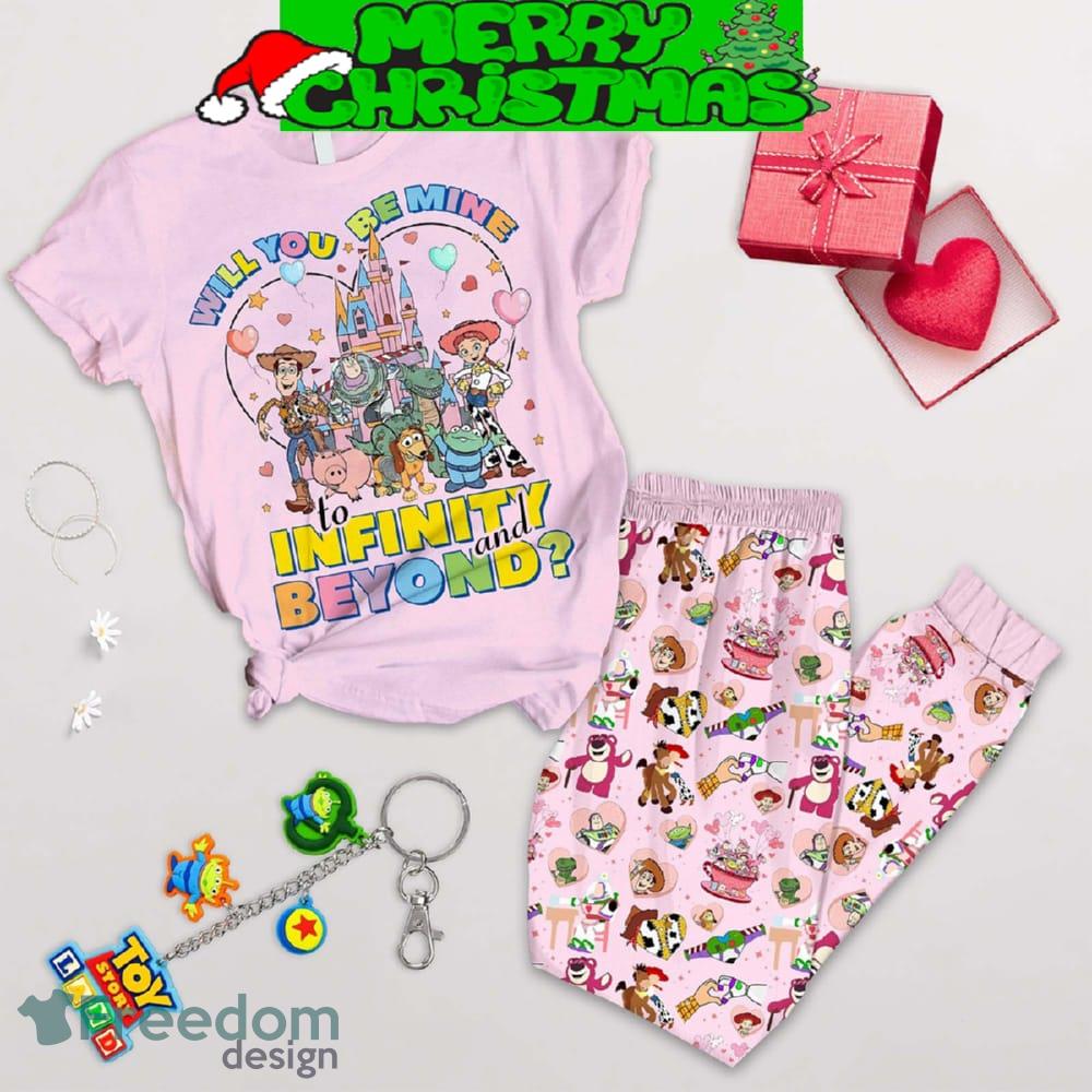 Toy Story Love Fan Valentine Fleece Pajamas Set Gift Family image Toy Story Love Fan Valentine Fleece Pajamas Set Gift Family - Toy Story Love Fan Valentine Fleece Pajamas Set-1