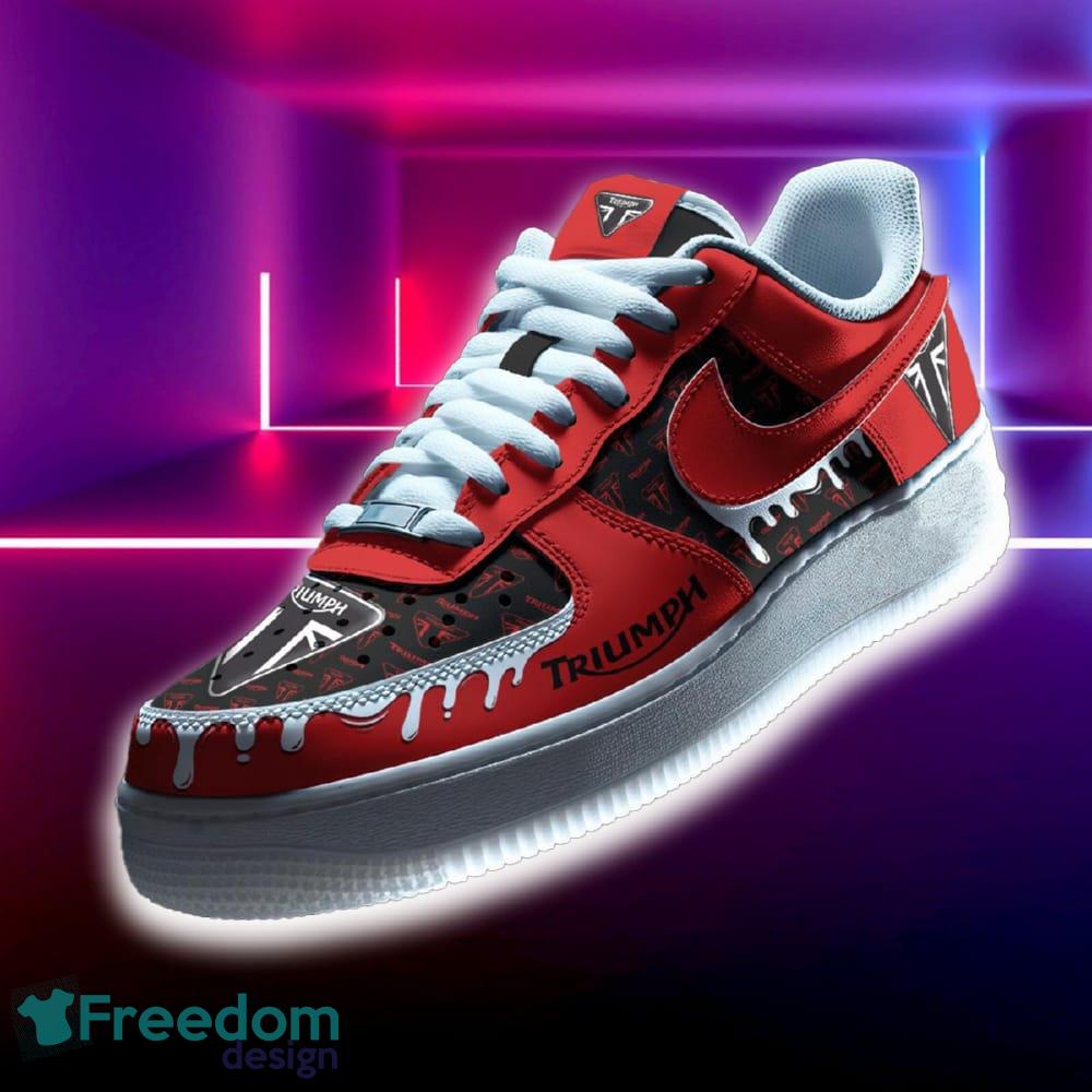 Triumph Car Air Force 1 Sneaker All Over Print For Fans AF1 Shoes - Triumph Car Air Force 1 Sneaker All Over Print For Fans AF1 Shoes