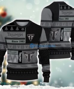 Triumph Logo Ugly Christmas Sweater For Fans Men And Women Christmas Gift Ideas