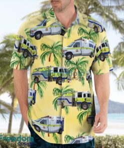 Tucson, Arizona, Rural Metro Fire - Pima County Beach Hawaiian Shirt Product Photo 3