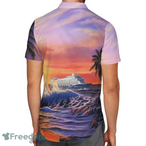 TUI Cruises Mein Schiff Summer Hawaiian Shirt Product Photo 3