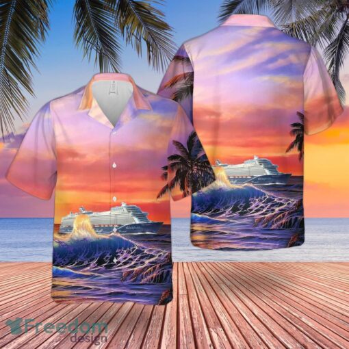 TUI Cruises Mein Schiff Summer Hawaiian Shirt Product Photo 1