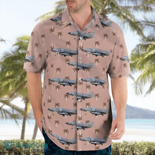 Turkish Air Force F-4E 2020 Terminator Aloha Hawaiian Shirt Beach Gift Shirt Product Photo 4