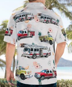 Tusayan, Coconino County, Arizona, Tusayan Fire Department Hawaiian Shirt Product Photo 2