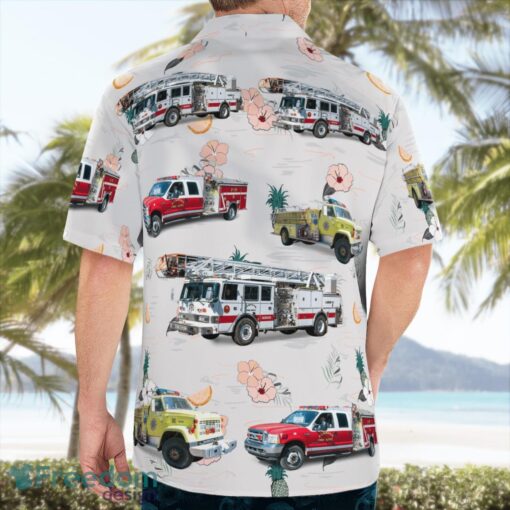 Tusayan, Coconino County, Arizona, Tusayan Fire Department Hawaiian Shirt Product Photo 2