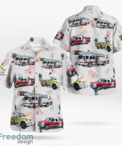 Tusayan, Coconino County, Arizona, Tusayan Fire Department Hawaiian Shirt Product Photo 1