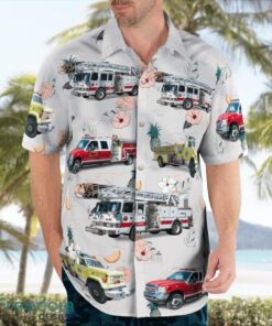 Tusayan, Coconino County, Arizona, Tusayan Fire Department Hawaiian Shirt Product Photo 4