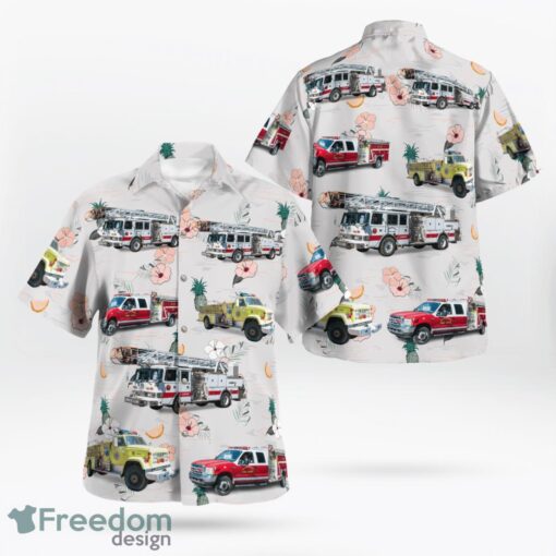 Tusayan, Coconino County, Arizona, Tusayan Fire Department Hawaiian Shirt Product Photo 1