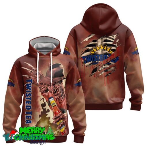 Twisted Tea Halloween Freddy Krueger Hoodie Zip Hoodie For Men Women Gift Halloween - Twisted Tea Halloween Freddy Krueger Hoodie & Zip Hoodie_2