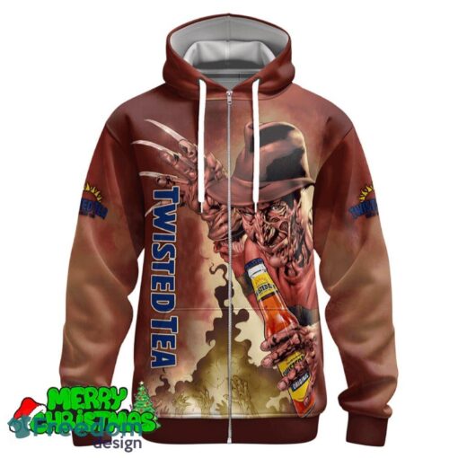 Twisted Tea Halloween Freddy Krueger Hoodie Zip Hoodie For Men Women Gift Halloween - Twisted Tea Halloween Freddy Krueger Hoodie & Zip Hoodie_5