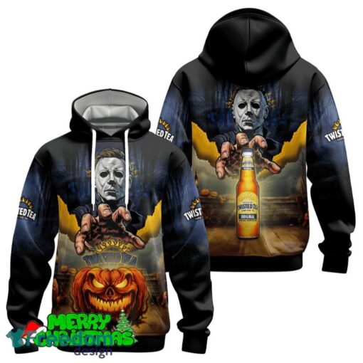 Twisted Tea Halloween Michael Myers Hoodie Zip Hoodie For Men Women Gift Halloween - Twisted Tea Halloween Michael Myers Hoodie & Zip Hoodie_2