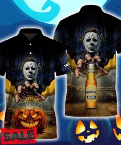 Twisted Tea Halloween Michael Myers Polo Shirt For Men Women Gift Christmas Holidays