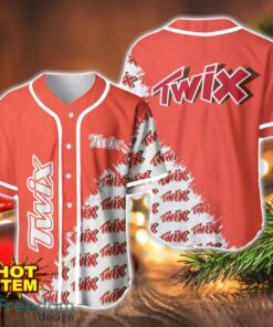 Twix Logo Printed Baseball Jersey Shirt For Men And Women