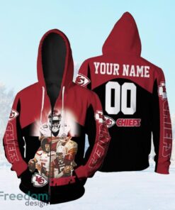Tyreek Hill 10 Kansas City Chiefs Afc West Division Champions Super Bowl 2021 Personalized Zip Hoodie 3D All Over Print