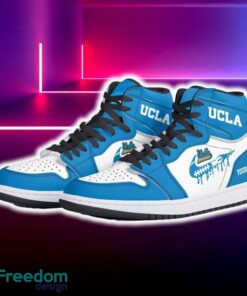 UCLA Bruins Air Jordan Hightop Shoes New Custom Name For Fans Gift Sneaker - UCLA Bruins Air Jordan Hightop Shoes Photo 5