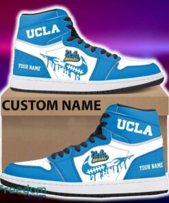 UCLA Bruins Air Jordan Hightop Shoes New Custom Name For Fans Gift Sneaker UCLA Bruins Air Jordan Hightop Shoes New Custom Name For Fans Gift Sneaker