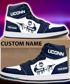 Uconn Huskies Air Jordan Hightop Shoes New Custom Name For Fans Gift Sneaker Uconn Huskies Air Jordan Hightop Shoes New Custom Name For Fans Gift Sneaker