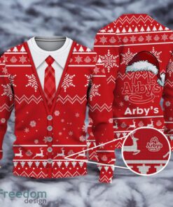 Ugly Sweater arby’s  AOP Christmas Sweater Men Women Christmas Gift