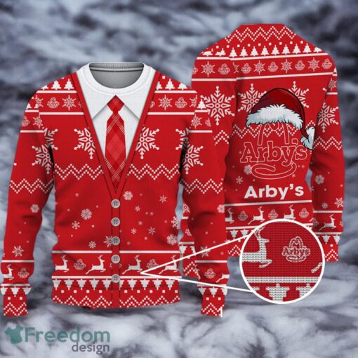 Ugly Sweater arby's AOP Christmas Sweater Men Women Christmas Gift Product Photo 1