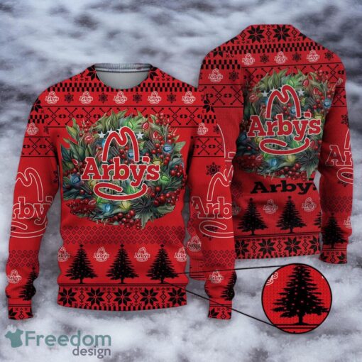 Ugly Sweater arby's Christmas Sweater 3D All Printed Logo Brand Chistmas Sweater Product Photo 1