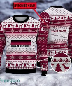 Ugly Sweater big o tires Christmas Sweater For Men Women Hoiliday Gift Custom Name