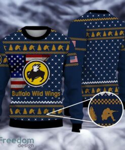 Ugly Sweater buffalo wild wings Christmas Sweater For Men Women Hoiliday Gift