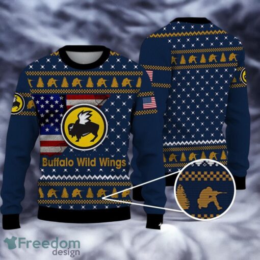 Ugly Sweater buffalo wild wings Christmas Sweater For Men Women Hoiliday Gift Product Photo 1