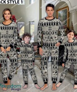 UH-1 Huey UH1 Aircraft Family Pajamas Set War Gift Christmas