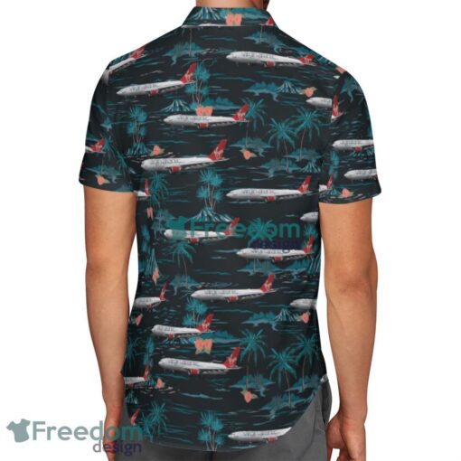 UK Airlines Virgin Atlantic Airbus a330-200 Summer Hawaiian Shirt Product Photo 3